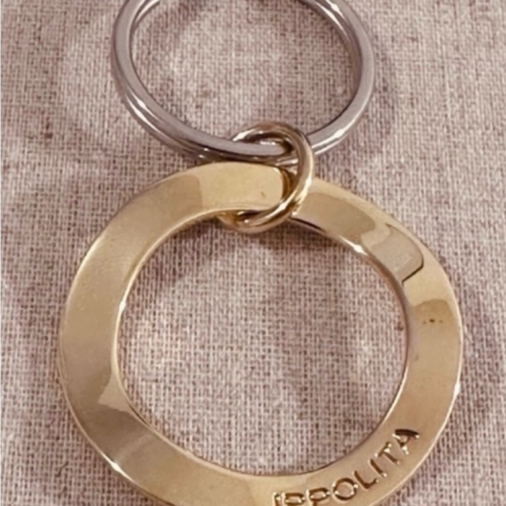 Ippolita Gold and Silver Key Ring